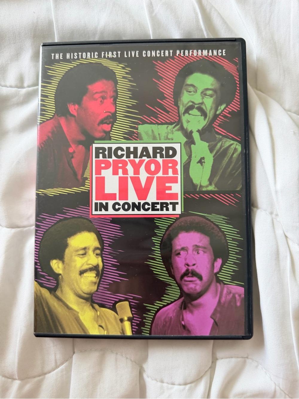 Richard Pryor LIVE In Concert DVD - Color Pop Cover